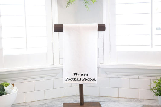 Football People Flour Sack Tea Towel – Hostess Gift
