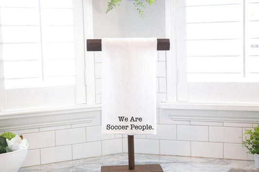 Soccer People Flour Sack Towel – Hostess Gift, Preppy Kitchen Decor