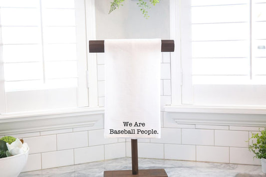 Baseball People Flour Sack Towel - Hostess Gift